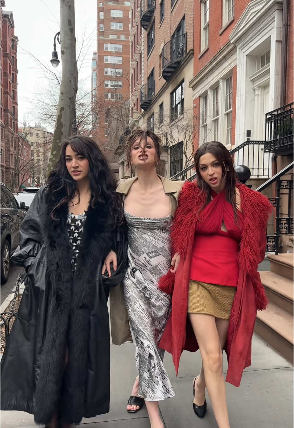 A post by @dylanmulvaney on TikTok caption: Our @Cosmopolitan spread is out now 🎀💋 @Miss Benny @josie totah 