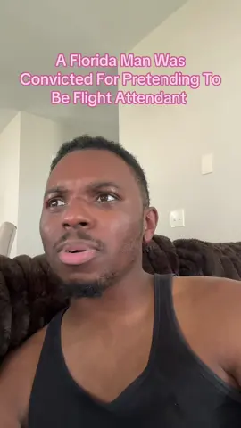 A post by @travelwiththeharmony on TikTok caption: A Florida Man Was Convicted For Pretending to be a Flight Attendant. #Travel 