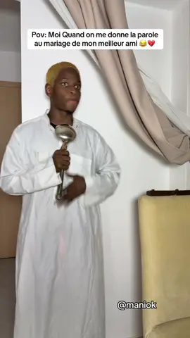 A post by @maniok_officiel on TikTok caption: Jamais sérieux 😂