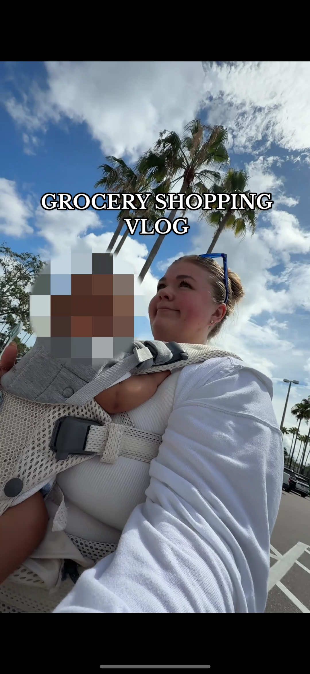 A post by @_samanthajo_ on TikTok caption: GROCERY STORE VLOG *my first time going alone with my 4 month old* #newmom #DayInMyLife #youngmom #firsttimemom #groceryhaul #sahm #shopwithme 