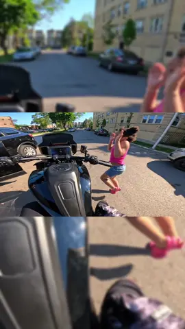 A post by @brian_636 on TikTok caption: She recognized my ass? #ride #harley #panamerica 
