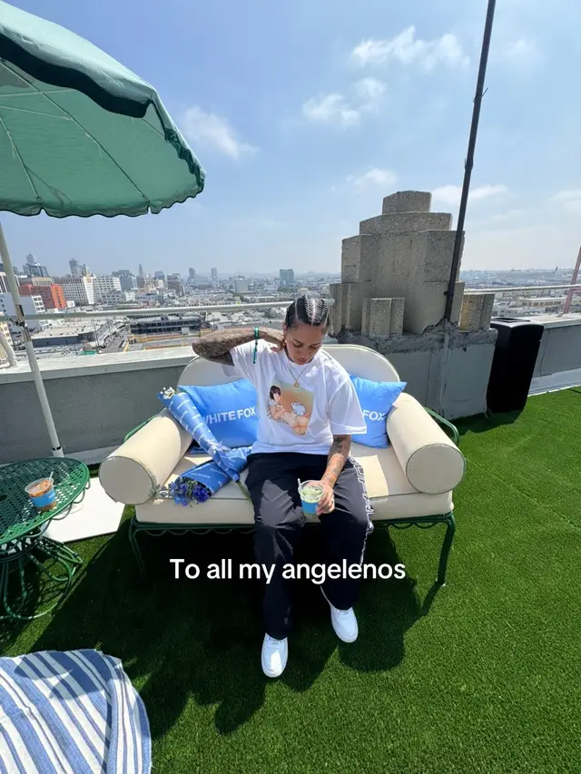 A post by @bbybergz on TikTok caption: I have lived in different areas of Los Angeles from South Central to the valley, from East Los to the heart of LA for the last decade, and If im being honest I wouldnt have made it without immigrants.  I was housed and fed by strangers, who treated me like their own, and taught how to survive in a city bigger than me. there is only one race and its the human race.  My fellow immigrants, brothers, sisters, aunts, uncles, elders always looked out for me whether it was car repairs, a new job, small connections or sharing opportunities with me. Many of these small experiences were major building blocks that  made a big impact on my life and who i am today. You never go without in the latino community because it is not in their culture they look out for each other, regardless of your culture or background . Many people have shared their experiences with me and purpose for coming here, the dangers and obstacles they faced just for a better future or chance to live a life of freedom. I have even helped some study for their citizenship and assisted in their legal process, some fail some succeed and face financial burdens but keep trying and work hard in the midst of the process. I have never met one immigrant who did not work harder than the avergae american, wake up early, paid their dues. Most worked 14-16 hrs under the states minimum wage and were content with just being in a safe place to call home. They taught me their culture, their language. their way of life, their history, they healed me, they held me and nourished me when i needed it most. They helped me flourish into who i am today. I wouldve never had a chance if it werent for their support. I have worked with people who shared their dream of freedom and being a citizen, it was their only goal but the complications that come with it are often overlooked. It is common for people to judge by lack of knowledge and experience, forgive them for what they do not understand. We are not fighting to “prove a point” we are protecting our rights, protecting families, and protecting a culture.. If you have go fund me links for immigrant families in need of financial support please leave below or you can donate to the link in my bio. Be safe be vigilant and stay strong. Dios de bendiga !!! I love you angelenos,Til Death Due Us Part! ❤️
