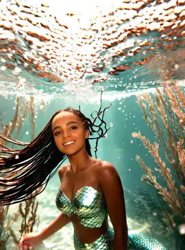 A post by @moreeandrade on TikTok caption: Así me queda el filtro de sirena🫣🌊 @OZUNA #argentina🇦🇷 