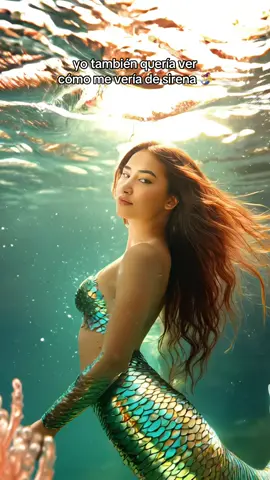 A post by @fervegs on TikTok caption: ME GUSTÓ MUCHO MI SIRENA, ESTÁ BIEN PADRE EL FILTRO 🧜‍♀️🩷🌊