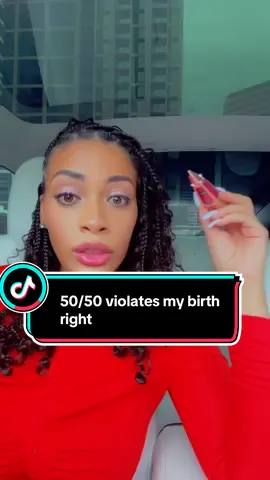 A post by @anissanicolehill on TikTok caption: 50/50 violates my birth right ! #tiktoklive #relatable #relationship #fit #relationship #beauty #foryoupage❤️❤️ #selflove #viral #fypage #transformation #loveyou 