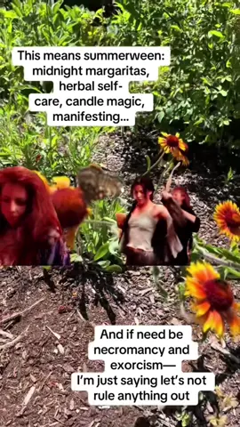 A post by @jenny_c_bell on TikTok caption: #practicalmagic #summer #witchyvibes #witchy #witchyhumor #witchymeme