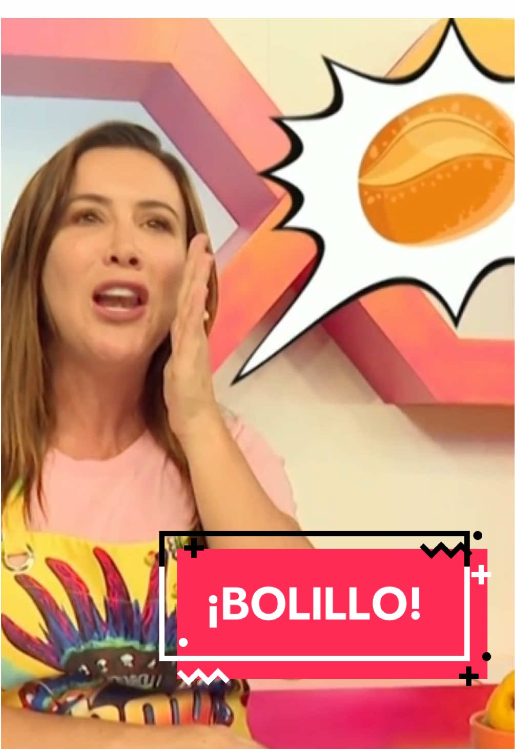 A post by @programa_hoy on TikTok caption: Tantos años de carrera para que le gritaran “BOLILLO” a @Mariazel 🤣🤣🤣🤣🤣 #HoySoyElChef 