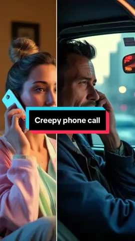 A post by @aiworldcruz on TikTok caption: Creepy phone call 📞🤔 #conspiracytheory #conspiracytiktok #phonecall