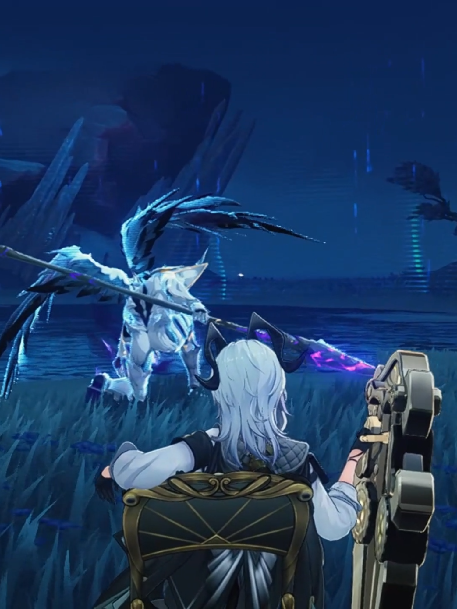 A post by @wutheringwaves_official on TikTok caption: Version 2.3 Wuthering Waves Battle Rush Outstanding Piece Credit to: @shiruzakiii #WutheringWaves #WuwaBattle