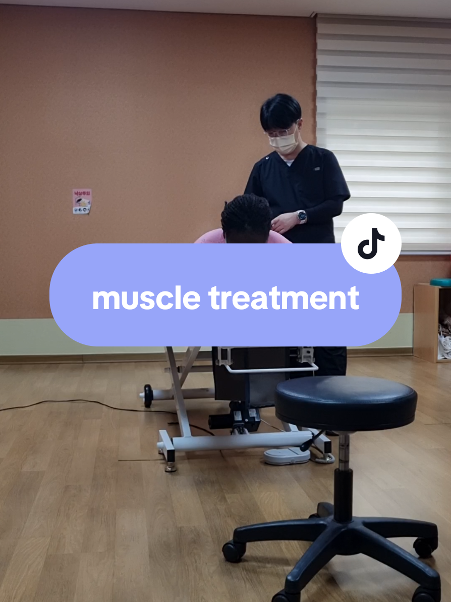 A post by @mrskwon1 on TikTok caption: chariopractice. #care #muscles #treatment 