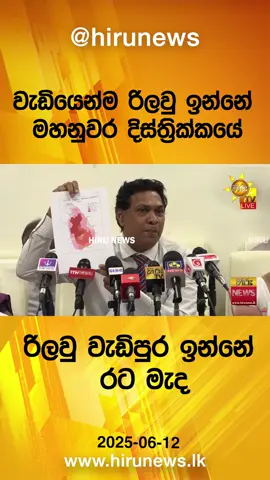 A post by @hirunews on TikTok caption: වැඩියෙන්ම රිලවු ඉන්නේ මහනුවර දිස්ත්‍රික්කයේ...රිලවු වැඩිපුර ඉන්නේ රට මැද - Hiru News #Hirunews #longervideo #TruthAtAlICosts #TikTokTainment #WhatToWatch #monkey #kandy