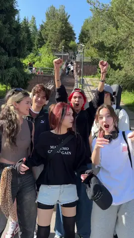 A post by @the.yolohouse on TikTok caption: Medeo @polina @aidyn @Ася Пампкин @jasy1koz @ALIKHAN @feihoa Aidan respect 