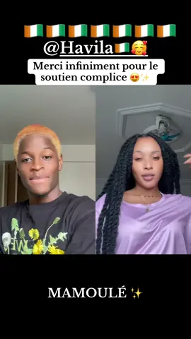 A post by @maniok_officiel on TikTok caption: #duo avec @Havila🇨🇮🥰 #joliehavila🥰 