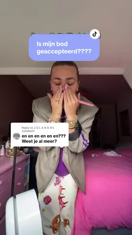 A post by @guusje.willemse on TikTok caption: Replying to @J O L A N D A AAAAA het antwoord of mijn bod is geaccepteerd!!! 🥲😳 #amsterdam #bezichtiging #huizenjacht 