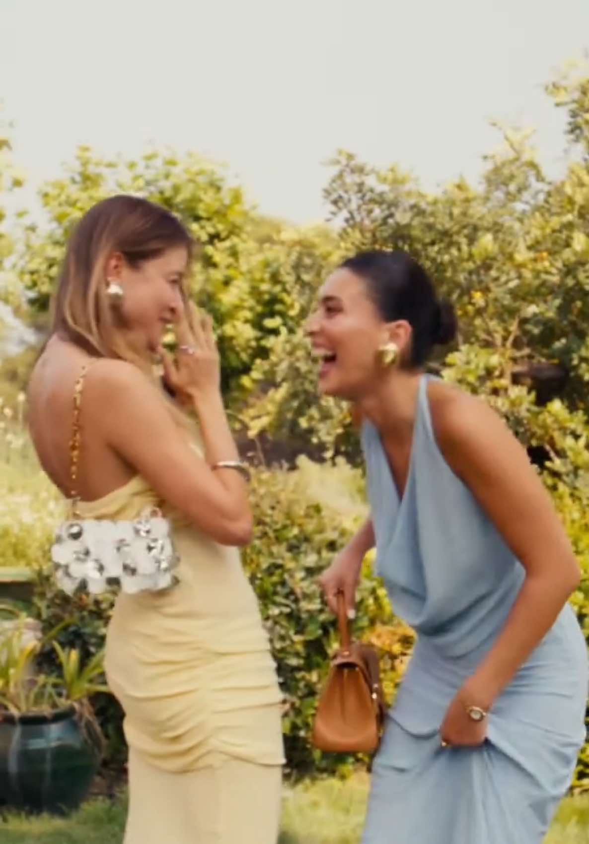 A post by @meshki on TikTok caption: Bonjour St Tropez — MESHKI has arrived. #MESHKI #sttropez #france #eurosummer #SummerFashion #ootdinspo #outfitinspo 