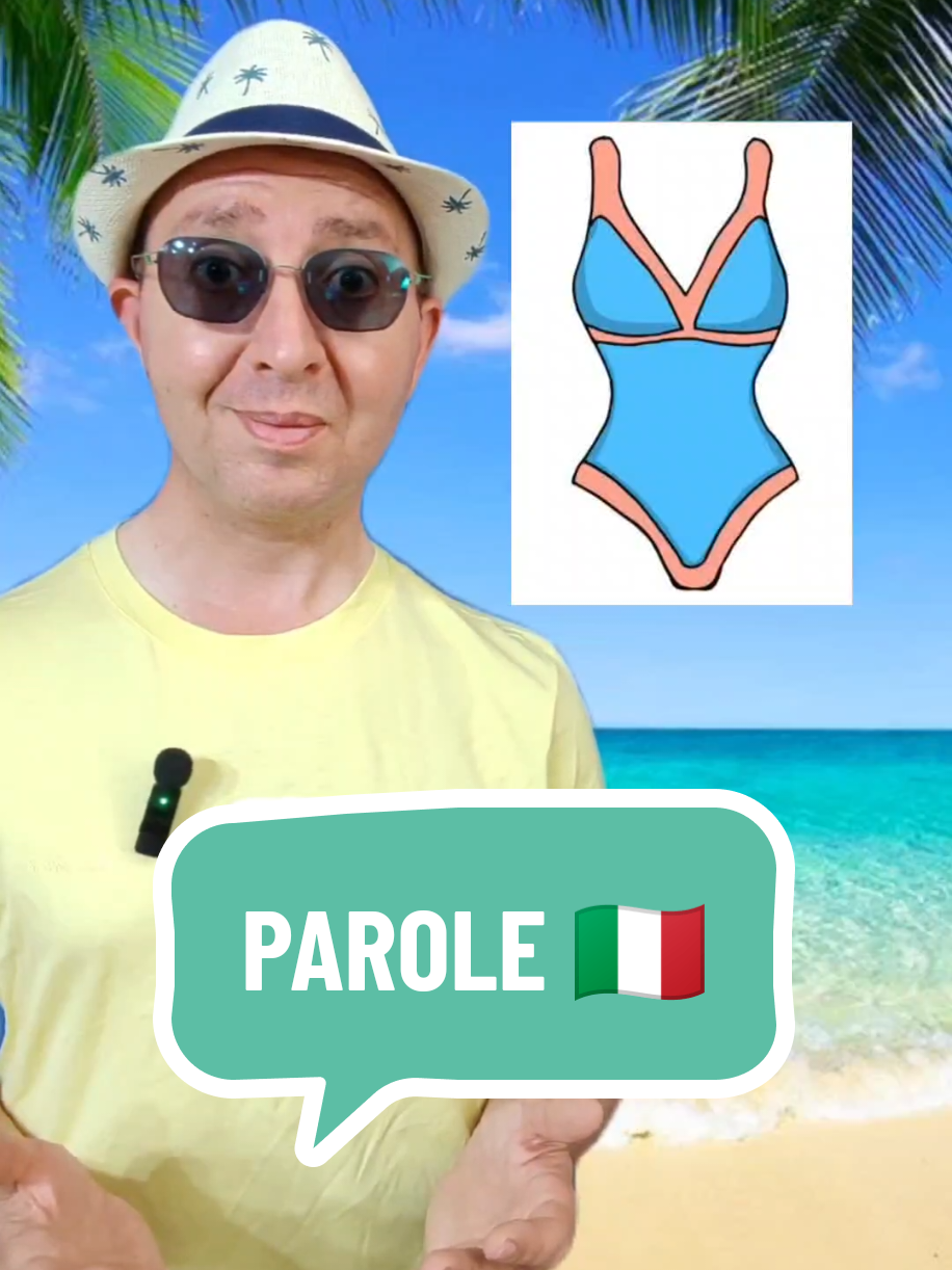 A post by @funandeasyitalian on TikTok caption: 🔴PAROLE UTILI 🇮🇹 🔶Costumi da bagno! 🩱👙🩲🩳🤓  ❓Tu quale preferisci? 🙂 Un abbraccio e a presto! 😉 Marco #lezioniditaliano #aulasdeitaliano #italianteacher #falaitaliano #palavrasitalianas #italianwords #paroleutili #italianlessons #clasesdeitaliano #corsoditaliano #italiancourse #cursodeitaliano #aprenderitaliano