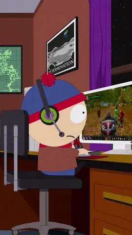 A post by @southpark on TikTok caption: He killed Kenny! #SouthPark #Kenny #videogames