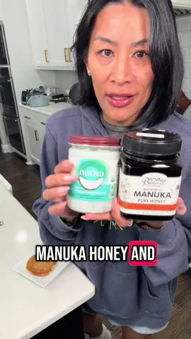 A post by @officialtaniabaron on TikTok caption: Medicinal food. #holistichealing #coconutoil #manukahoney 