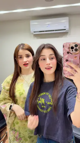 A post by @amnakhan.official7 on TikTok caption: 👏🏻#amnakhanofficiall7 @itsnadiamurshad1 