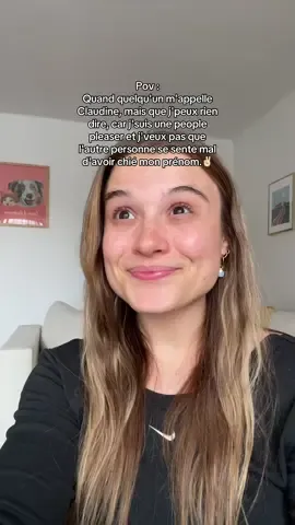 A post by @claudiemercier on TikTok caption: Rendu là, tu peux m'appeler comme ça te tente. 😂😭