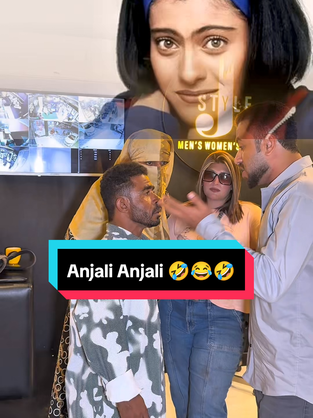 A post by @siasi_shoorli on TikTok caption: Anjali to phir Anjali hai na 🤣😂 #rj_nazim_official #siasi_shoorli #entertainment #funnyshorts 
