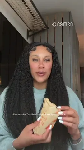 A post by @tacobell on TikTok caption: so crispy 