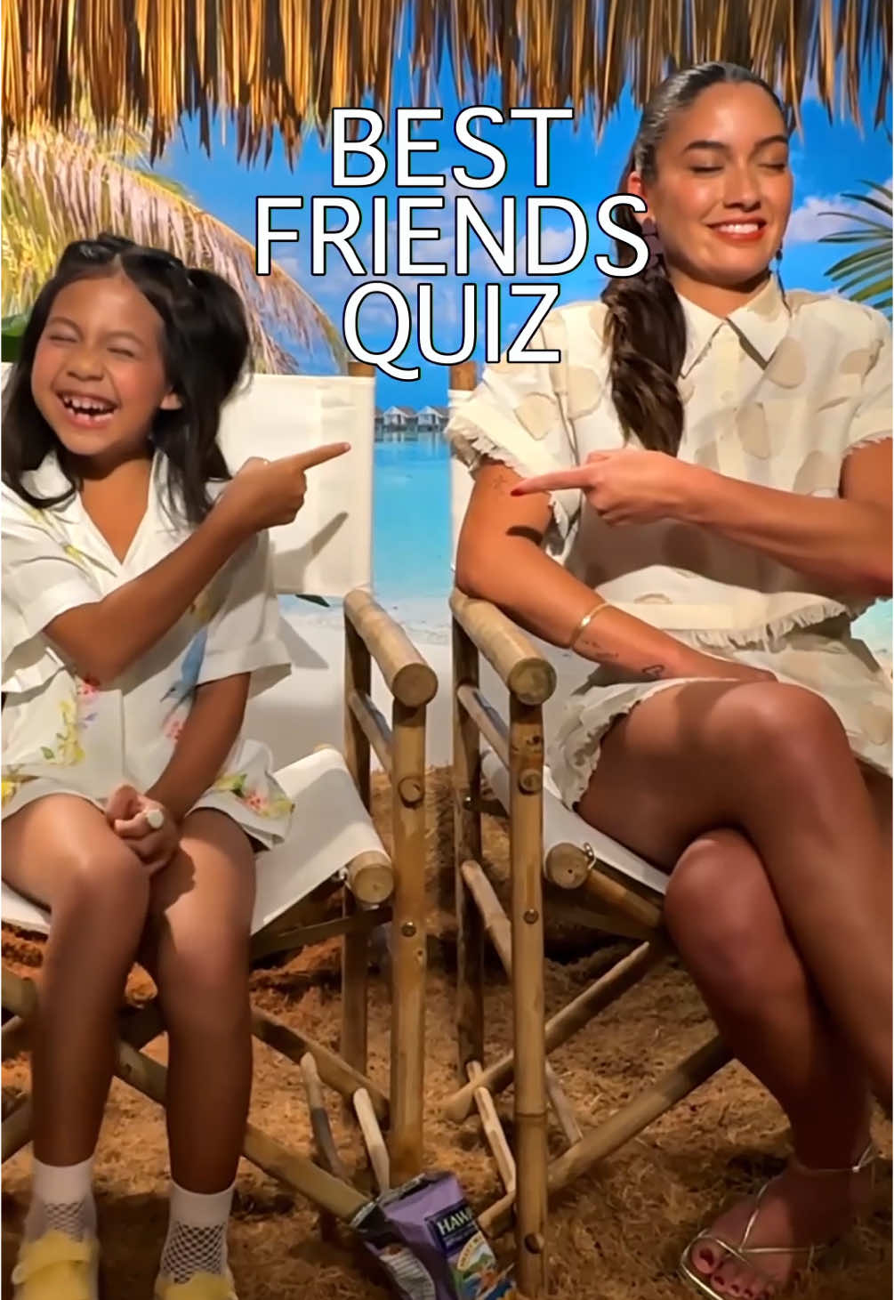 A post by @disneystudios on TikTok caption: Lilo 🤝 Nani 💙 Maia 🤝 Sydney #LiloAndStitch is now playing only in theaters! Get tickets now.