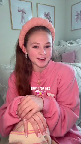 A post by @kaitlynj101 on TikTok caption: loves a rot day🤭🩷                                     #grwm #SkinCare #nighttime #routine #gurwm #chitchat #storytime #postgrad #vlog #relatable #reality #trending #viral #routine #afternoon #summer #foryou #fyp 