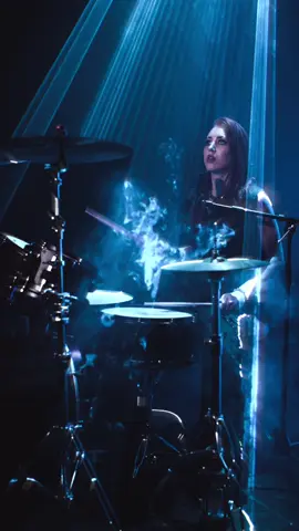 A post by @kamikehoe on TikTok caption: do you? #NewMusic #altrock #drummergirl 