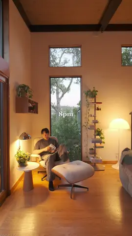 A post by @im_ericwang on TikTok caption: This and no evening plans 😴 #homebody #apartmenttherapy #slowliving #interior 