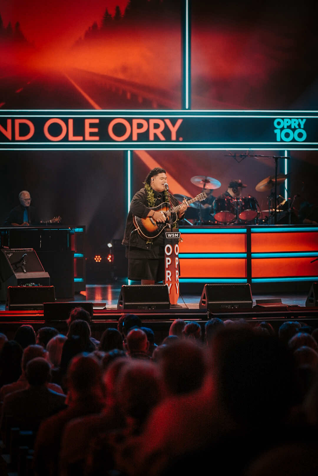 A post by @wtongi on TikTok caption: Still can’t believe I got to play the Grand Ole Opry… like what?! Who would have thought this kid from Hawai‘i would end up on that stage. So thankful 🙏🏽🌺 #opry @Grand Ole Opry 