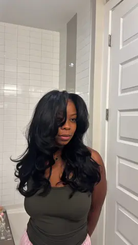 A post by @tajahferjuste on TikTok caption: I’m OBSESSED 😍 #overnightcurls #hairtutorial #hairstyle #heatlesscurls 