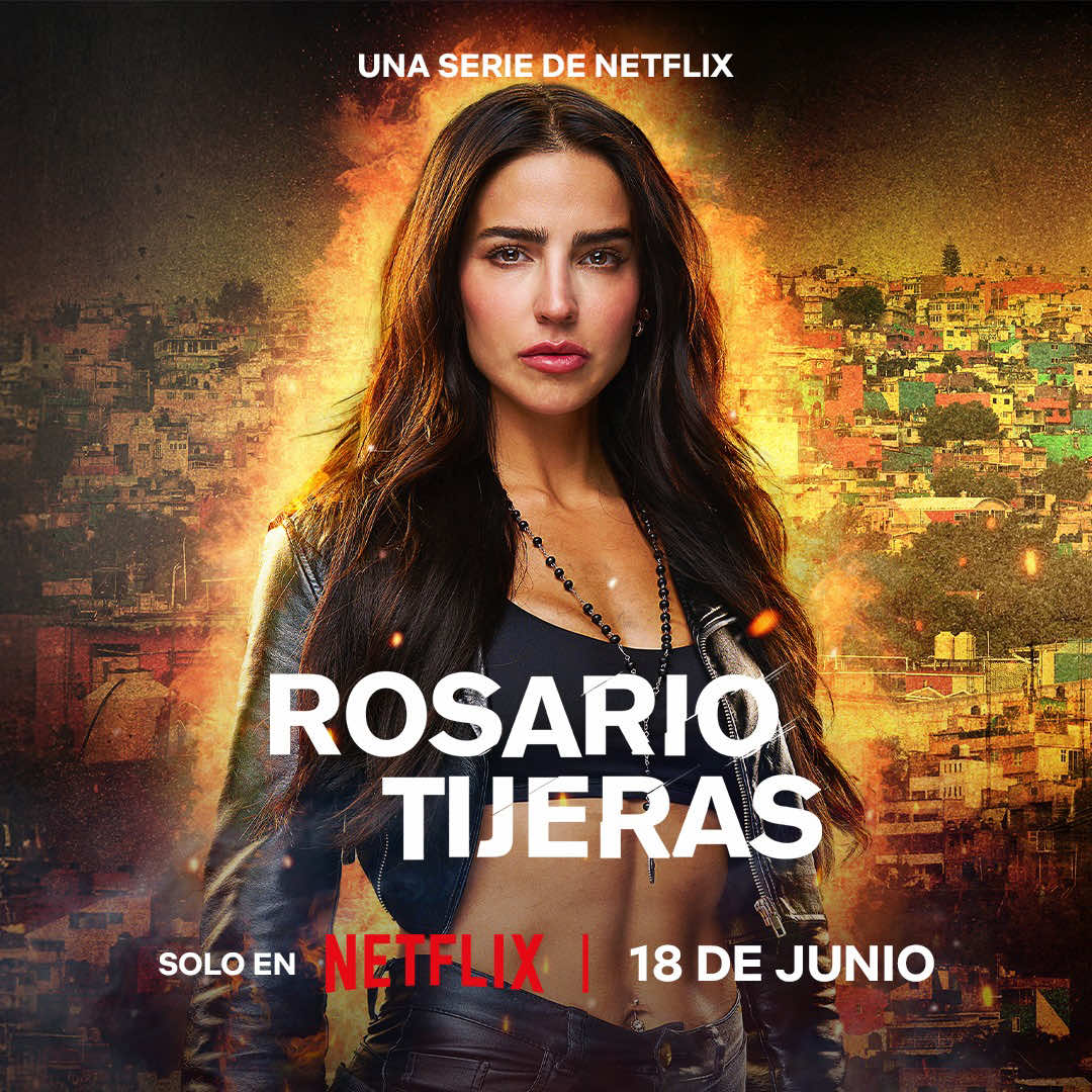 A post by @barbara_deregil212 on TikTok caption: 18 de junio -> Netflix #rosariotijeras 