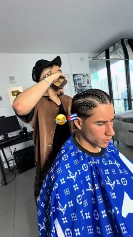 A post by @yaboyywill on TikTok caption: They do anything but cut your hair 😂#CapCut #hispanic #relatable 