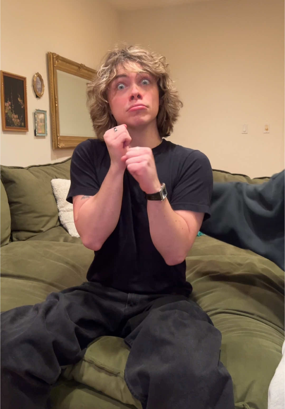 A post by @chaser on TikTok caption: i’m sorry @larray 