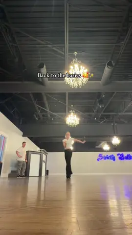 A post by @ryleearnold on TikTok caption: First time doing some ballroom training since my injury! So happy to be back!! 🫶🏼