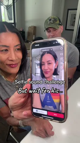A post by @officialtaniabaron on TikTok caption: Boo or flop? 😂 #selfiechallenge #selfiesound #fyp #parentsoftiktok @B  A  R  O  N 