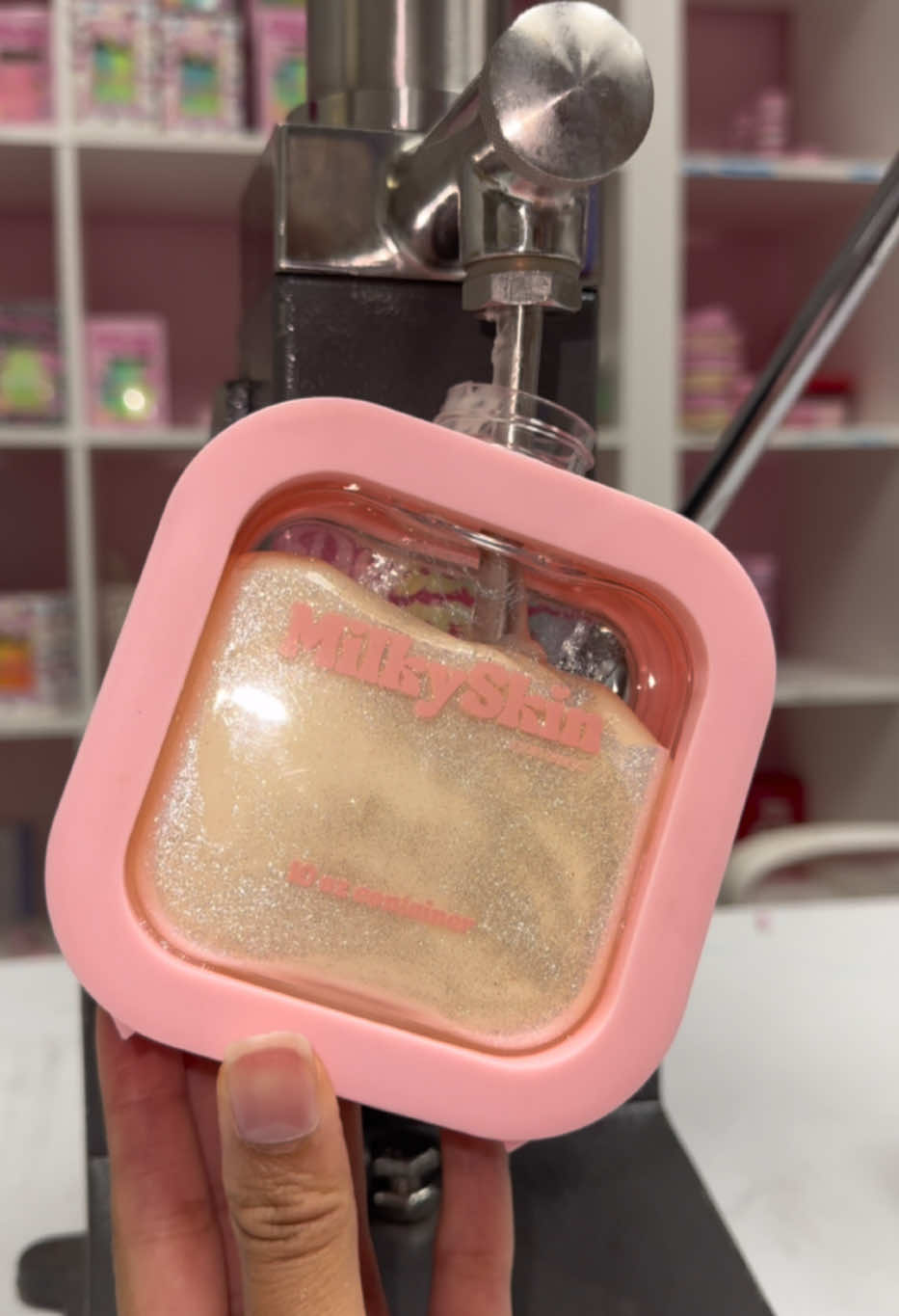 A post by @destineecosmetics on TikTok caption: Have you ever seen a lotion like this 🤩✨?!!