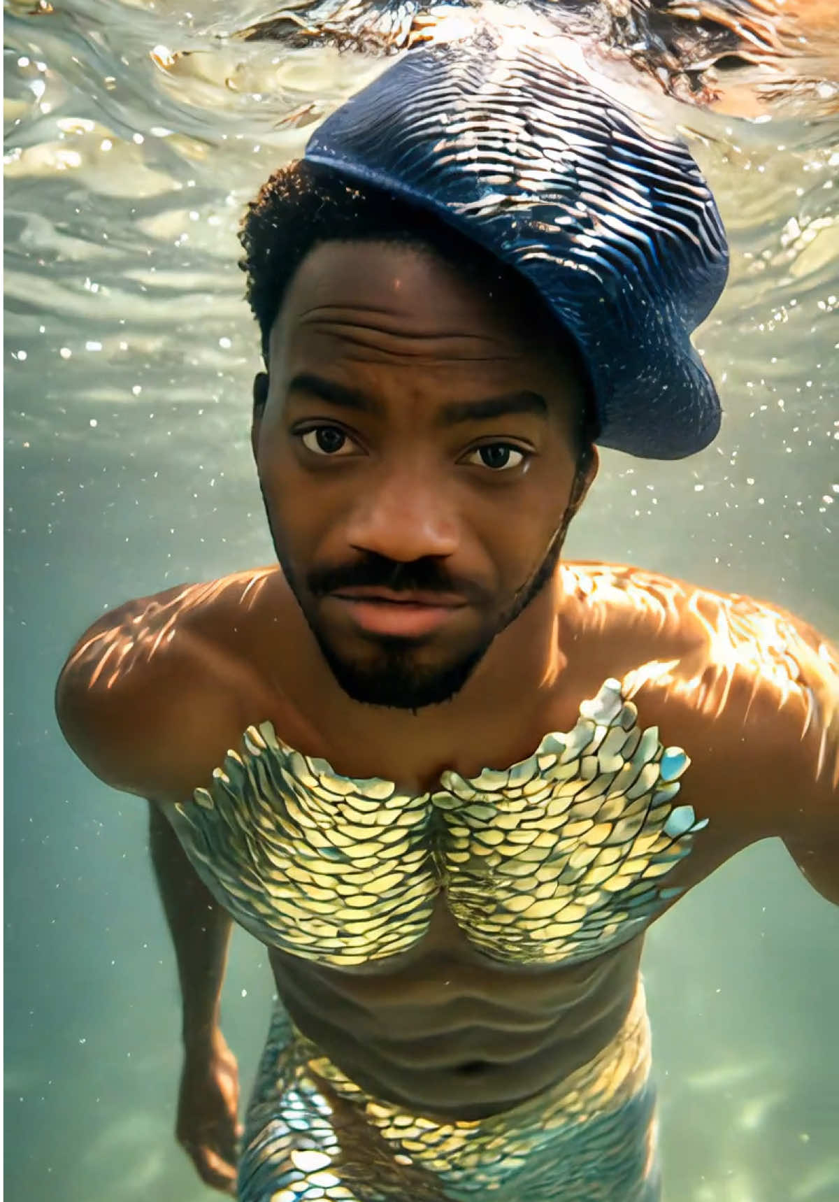 A post by @streetlifestags on TikTok caption: Call Me Aquaman 🔱 🌊  #AlMermaid #Aquaman  #LongBeachCalifornia  #ForYouPage 