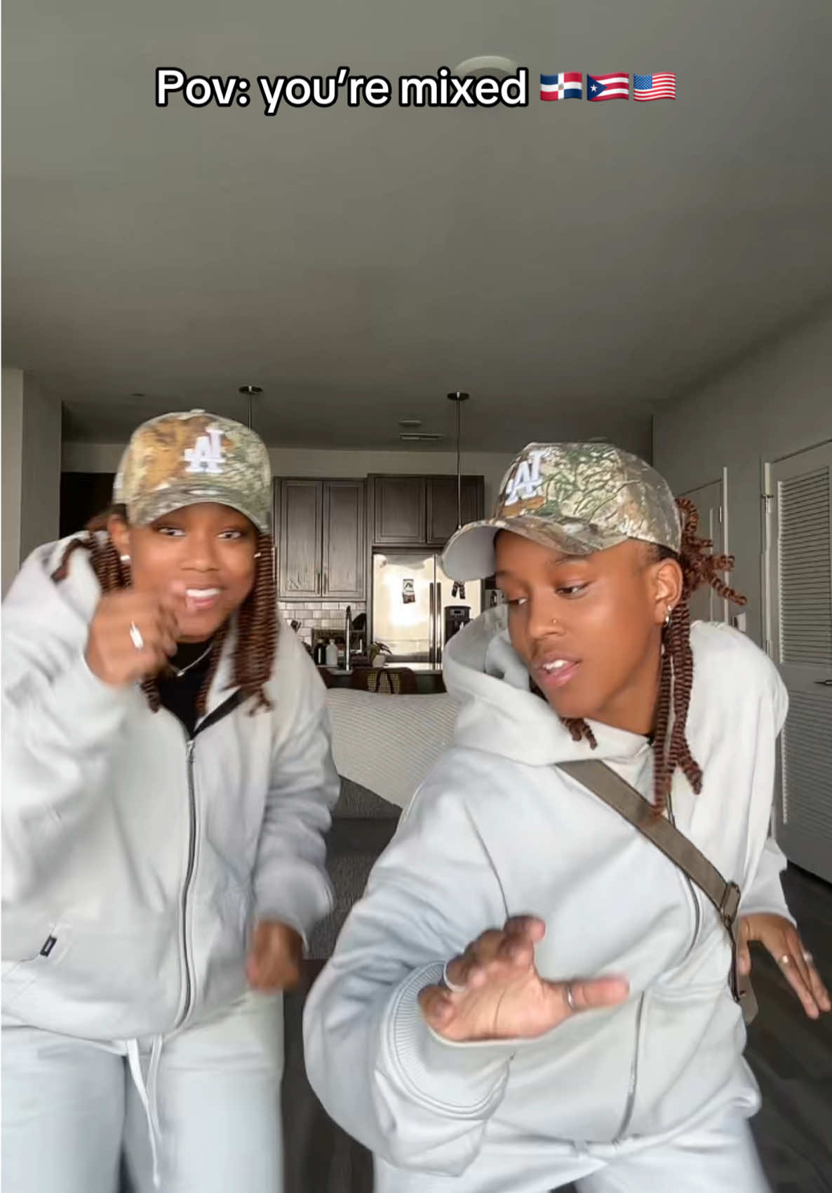 A post by @splashtwinz on TikTok caption: Where our fellow mutts? 👀😭 #foryou #twins 