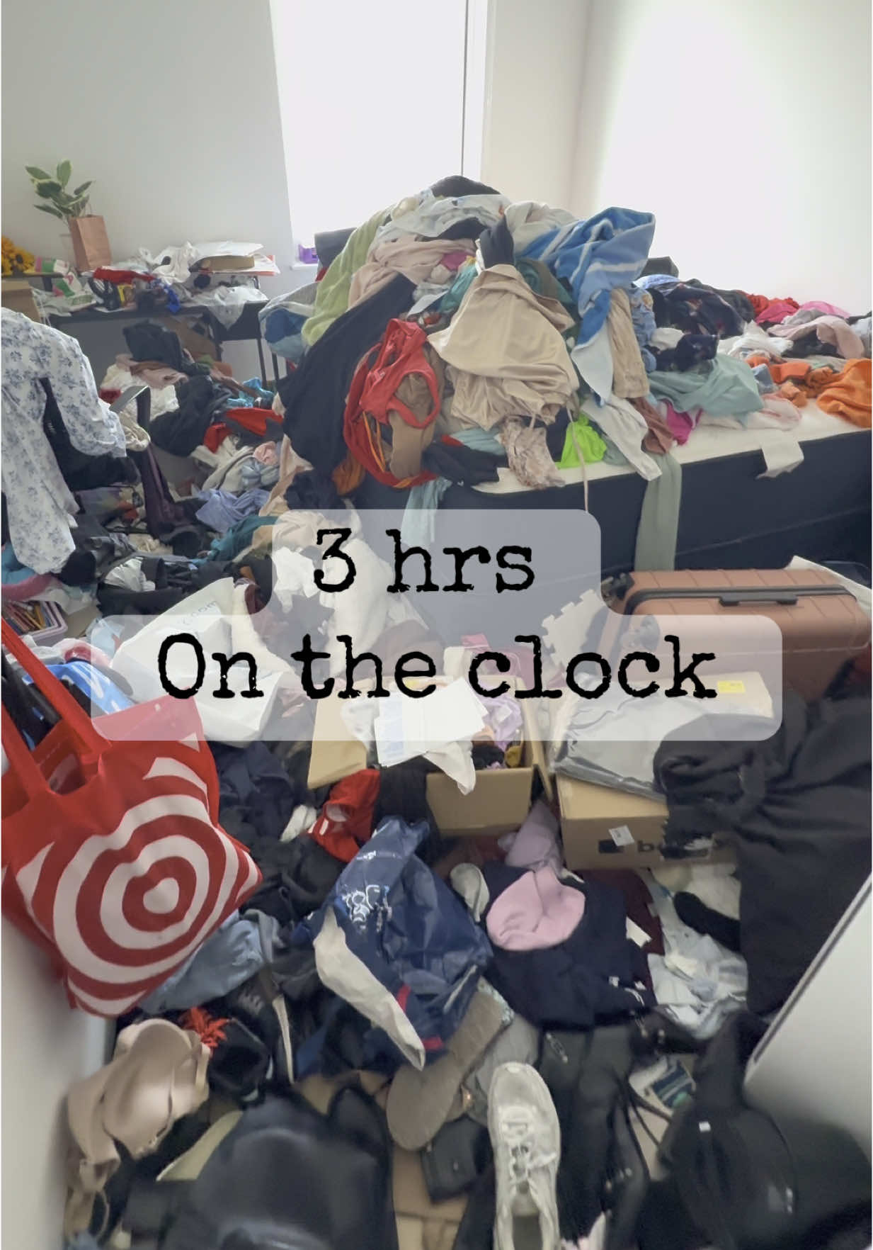 A post by @compassionatecleaning on TikTok caption: Hello there to all of our new comers !  If you’re new here, I’ll explain what went on in this video 😆- this is our three hr service. This service is used as a helping hand for people who can’t quite get the task started or just need some motivation to see the task all the way through ( IYKYK 😆)  Pro tip: put all ‘lat stuff on the bed and then start ✅  #compassionatecleaning #fyp 