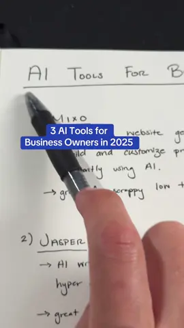 A post by @austinhankwitz on TikTok caption: Ready to take your business to the next level with AI? Listen to Episode 6 of “Mind the Business: Small Business Success Stories” to learn from entrepreneurs using AI to scale their productivity while ensuring the “human touch” remains constant.  @QuickBooks 