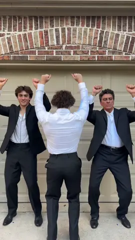 A post by @in_the_nic_of_time on TikTok caption: LET’S GO PARTY 🗣️ @flex #dad #brother #trend #notviral 