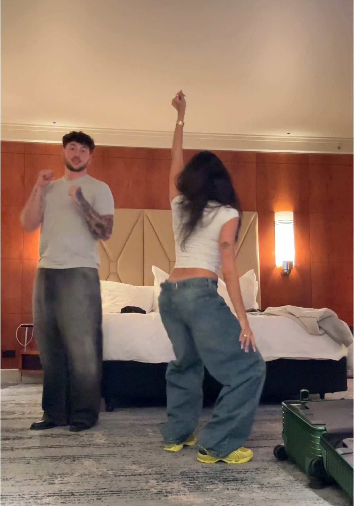 A post by @tristen.erickson3 on TikTok caption: Mama jama @Vic  #fyp #foryoupage #trending #girlfriend #dance #dancer 