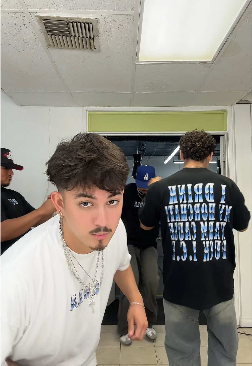 A post by @sage_37 on TikTok caption: THESE SHIRTS DROP TM @OnAGoodDayLA AND ALL THE MONEY IS GOING TOWARDS THE IDP, DONATIONS, AND LA FAMILIES! LOVE EVERY SINGLE ONE OF YOU🫶🏼 use code: fuckice for a 15% discount