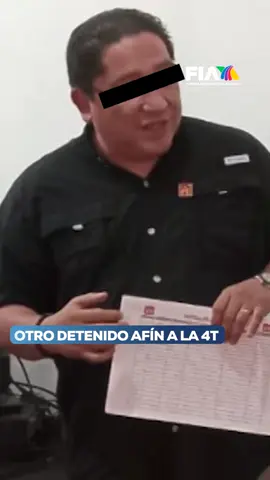 A post by @aztecanoticias on TikTok caption: Hiram no era un asesor cualquiera, daba entrevistas y aparecía en conferencias, dejándose  fotografiar en actos públicos. Su actividad no paraba en redes donde no se cansaba de presumir su poderío y estar relacionado con hombres de poder, cercanos a la 4T. Pero hoy, el que fuera líder del #PT en #Tabasco, fue detenido por agentes federales acusado de asociación delictuosa. José Raúl Reyes nos cuenta en #Hechos  #AztecaNoticias #TikTokInforma