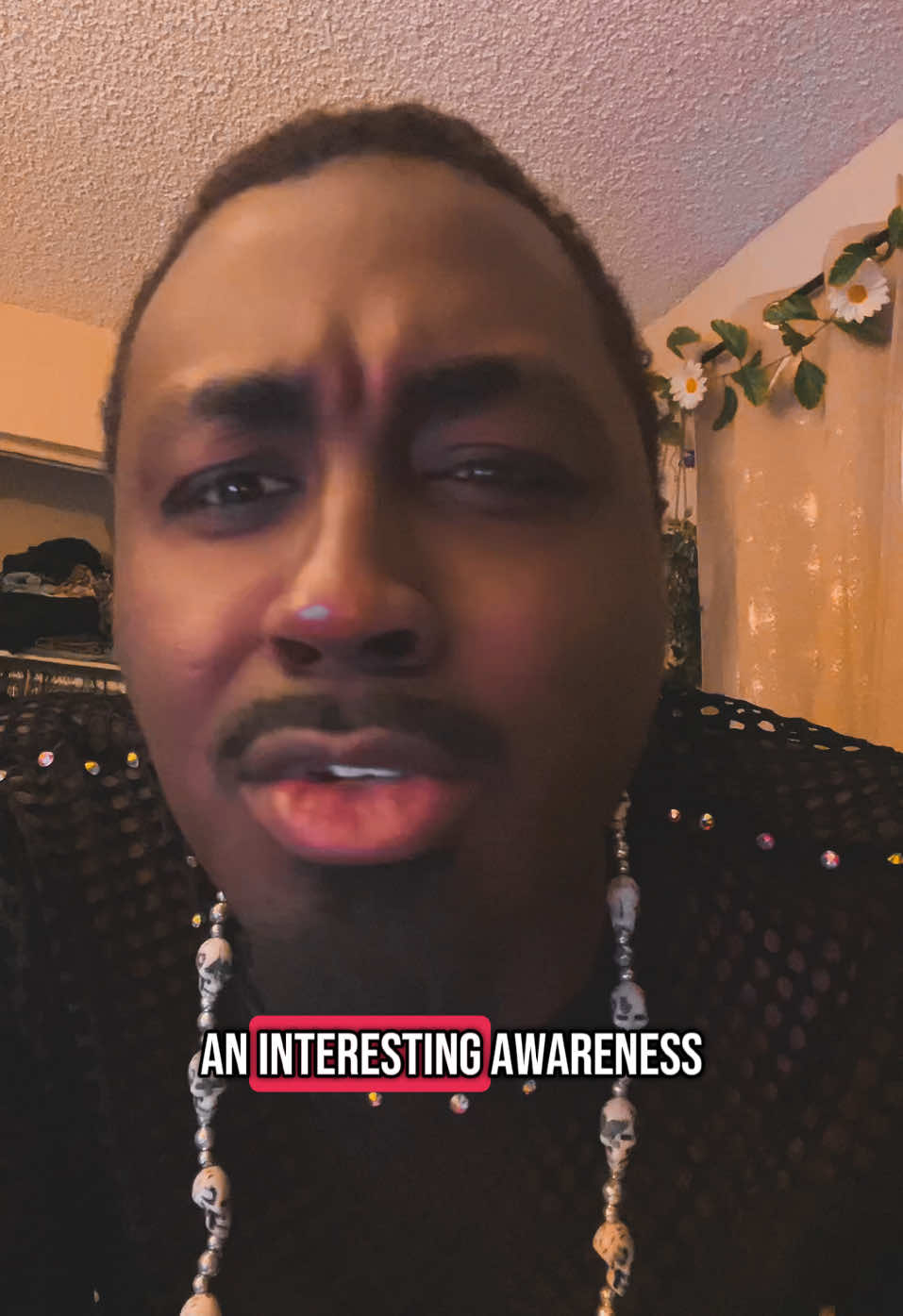 A post by @theobsidianbsupreme on TikTok caption: Never felt that before definitely was creepy!!! #fyp #trending #viral #dragking #pridemonth #lgbt #Pride #gay #Love #scarystories #creepy #witchdoctor #spirituality 
