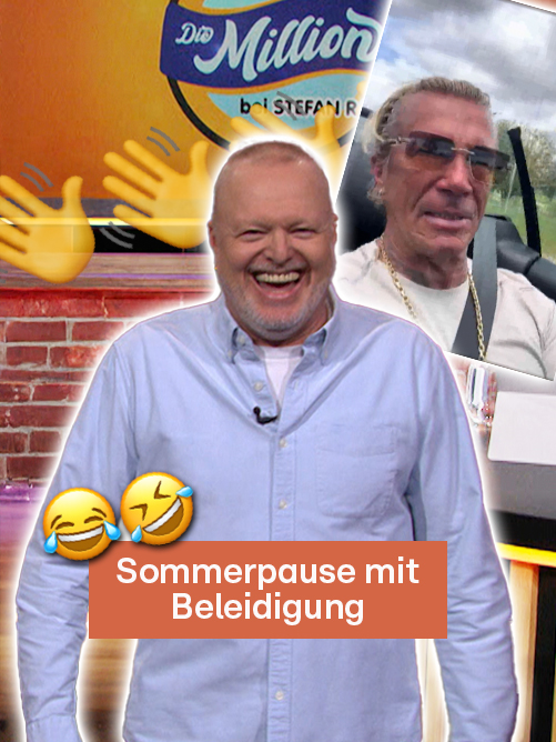 A post by @dghndm.beistefanraab on TikTok caption: Wieso klingt er aber wirklich zu 100% wie Robert Geiss? 😭 👉 #DGHNDM jetzt streamen auf RTL+! 📱 #DGHNDMBSR #DGHNDM #DuGewinnstHierNichtDieMillionBeiStefanRaab #StefanRaab #RTLPlus #RTL #Sommerpause