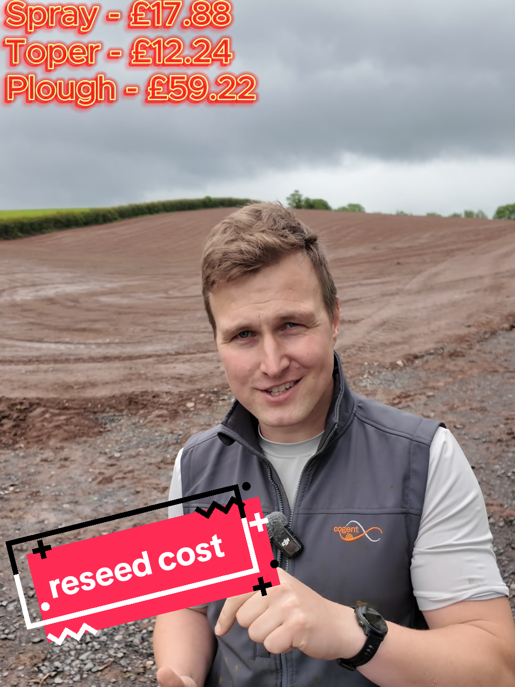 A post by @farmtheoryni on TikTok caption: that definitely wasn't what I expected! 🤔 #farmlife #farming #cost 