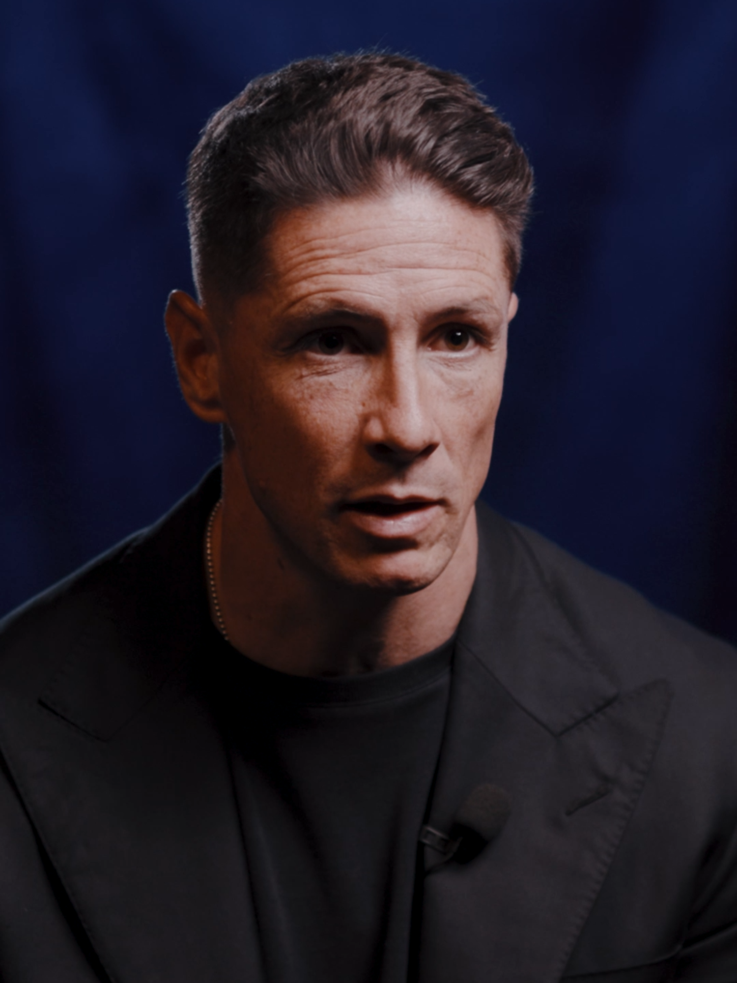 A post by @atleticodemadrid on TikTok caption: Responsability. #FernandoTorres #Torres #AtleticoDeMadrid #Renewal #2027 #Interview #FootballTikTok #Responsability #Coach